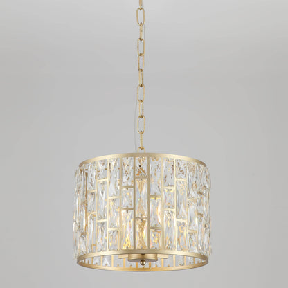 Lights  -  Munich 3 Light Gold Pendant Ceiling Light  -  60115413