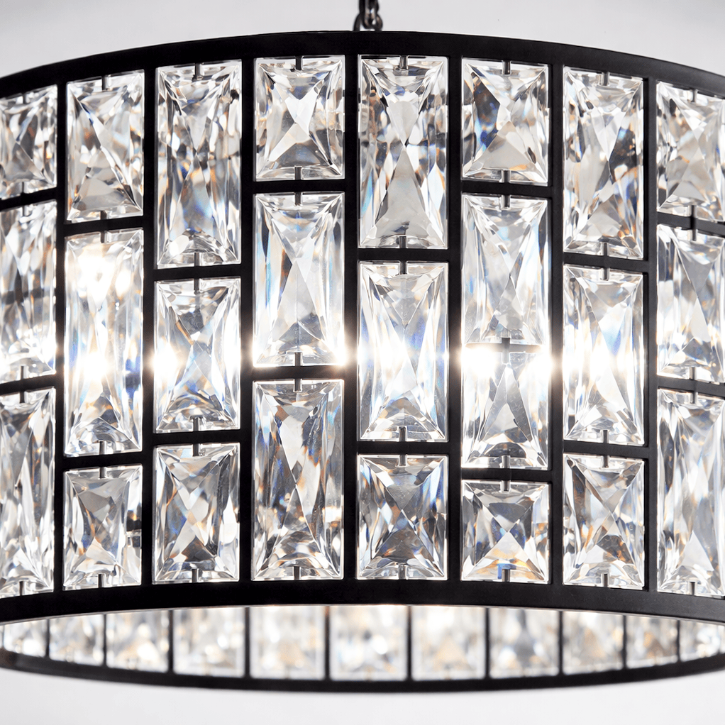 Lights  -  Munich 5 Light Pendant Light - Black  -  60115414