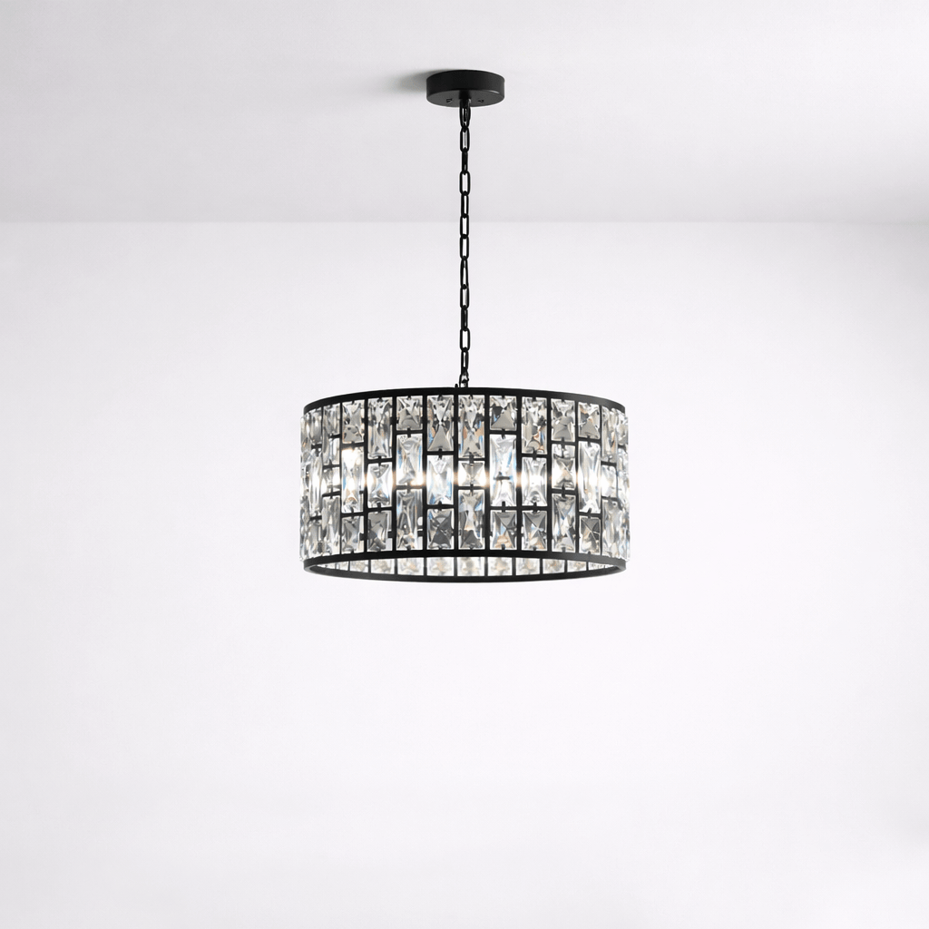 Lights  -  Munich 5 Light Pendant Light - Black  -  60115414