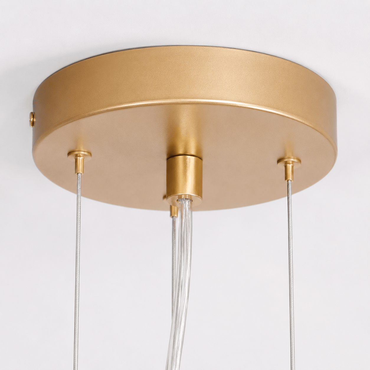 Lights  -  Frankfurt 8 Light Pendant Ceiling Light - Gold  -  60115425