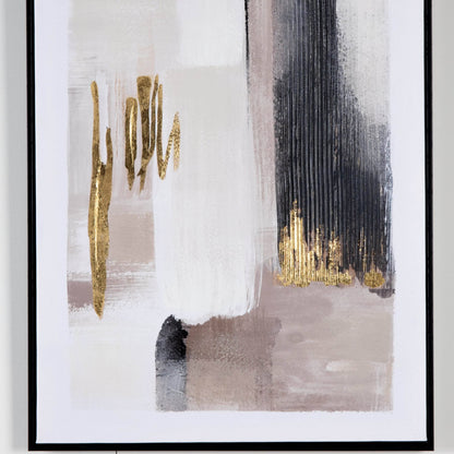 Pictures  -  Textured Abstract Framed Picture - 60 x 80cm  -  60115428