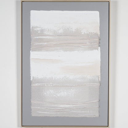 Pictures  -  Gentle Tides 1 Textured Framed Picture - 70 x 100cm  -  60115429