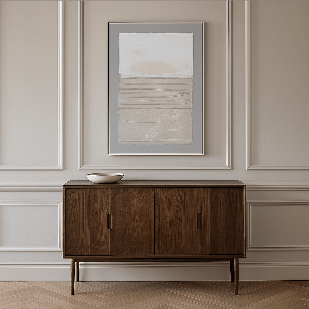 Pictures  -  Gentle Tides 2 Textured Framed Picture - 70 x 100cm  -  60115430