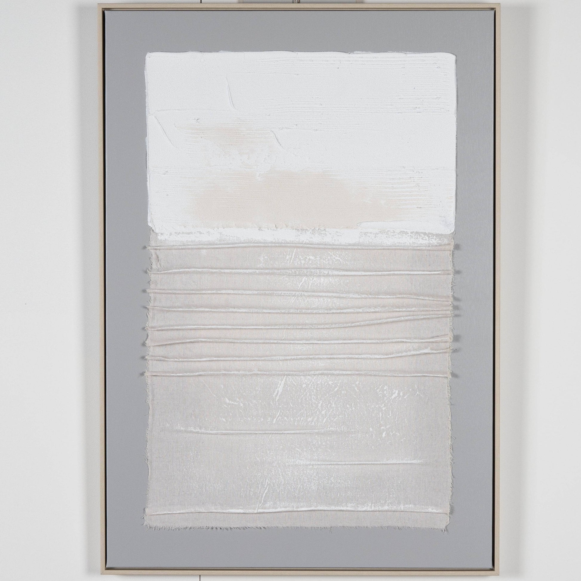 Pictures  -  Gentle Tides 2 Textured Framed Picture - 70 x 100cm  -  60115430