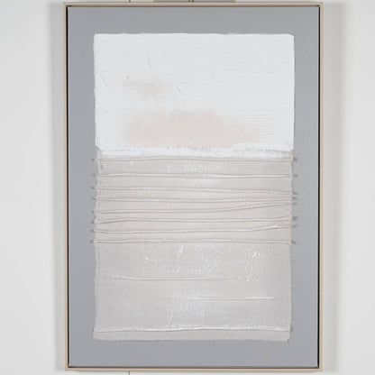 Pictures  -  Gentle Tides 2 Textured Framed Picture - 70 x 100cm  -  60115430