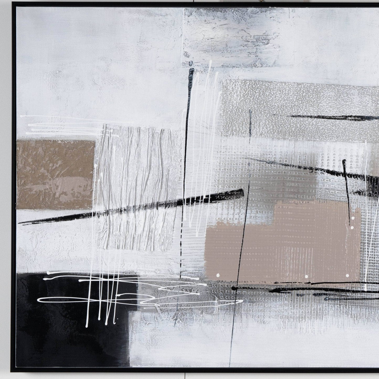 Pictures  -  Structured Layers Framed Picture - 120 x 90cm  -  60115438