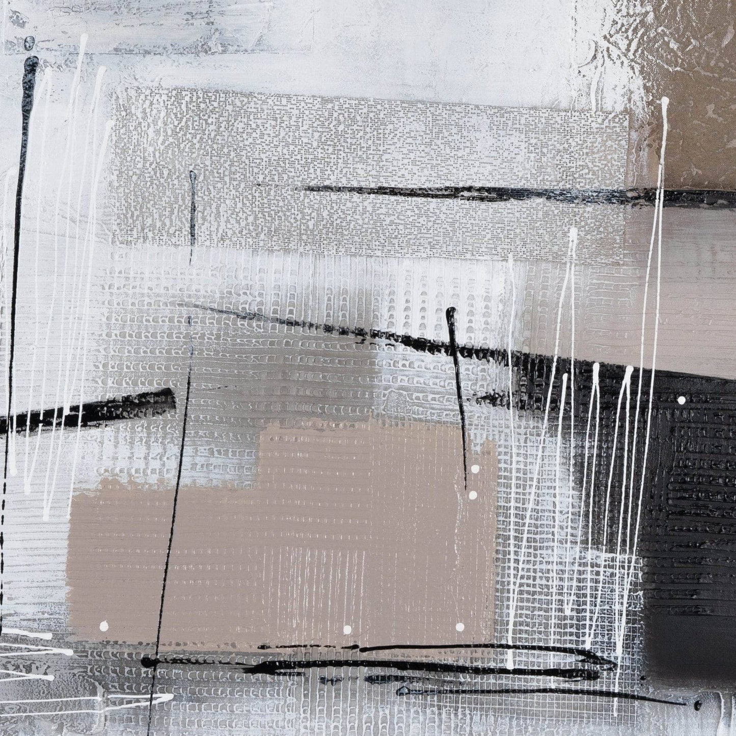 Pictures  -  Structured Layers Framed Picture - 120 x 90cm  -  60115438