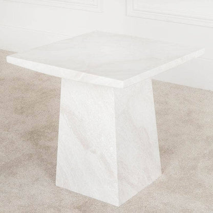 Furniture  -  Troy Lamp Table - Taupe  -  60191795