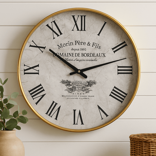 Homeware  -  Gold Mori Pere Fils Wall Clock - 40cm  -  60215088