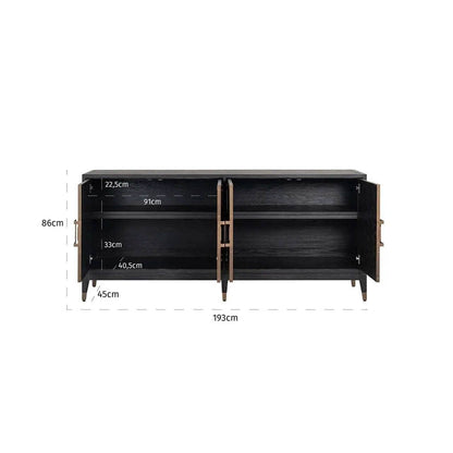Furniture  -  Astoria  4 Door Sideboard  -  60269603