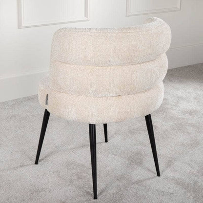 Furniture  -  Charlotte Dining Chair - Cream  -  60269629
