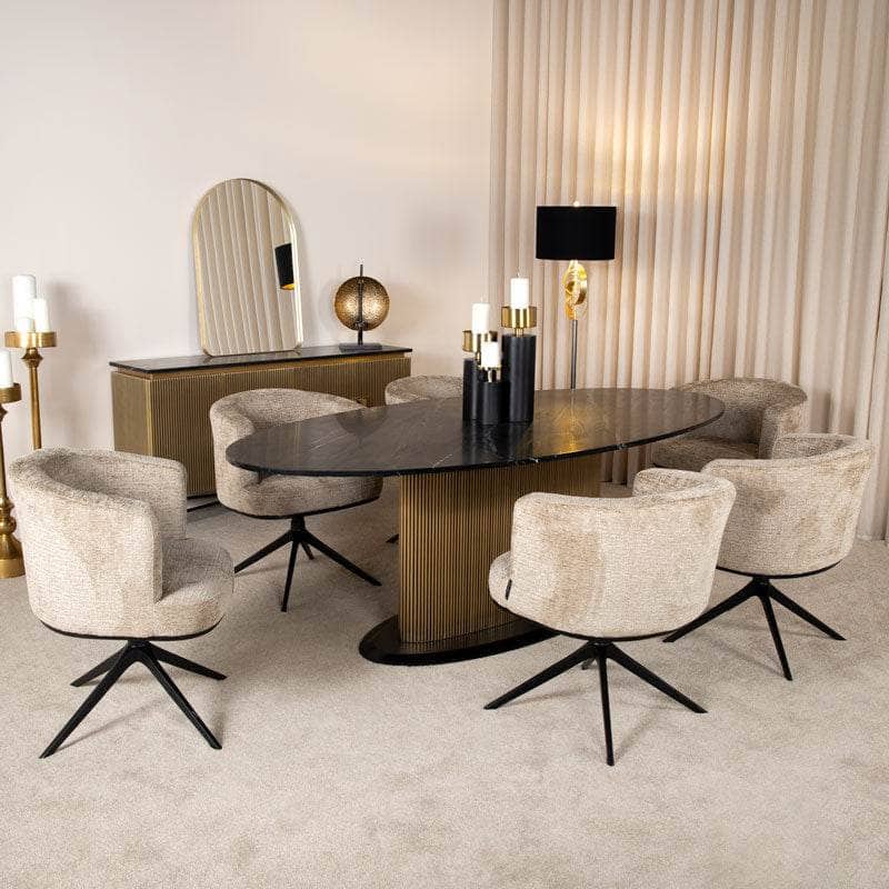 Furniture  - Foundry Table & 6 Matilda Chairs  -  60269651