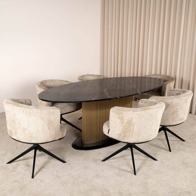 Furniture  - Foundry Table & 6 Matilda Chairs  -  60269651