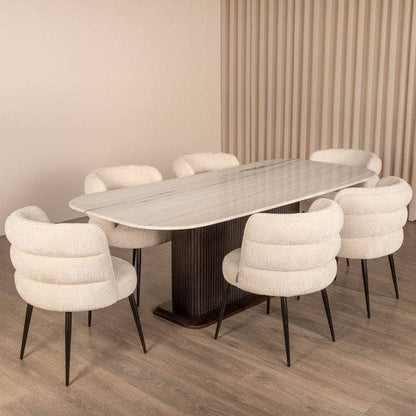 Furniture  -  Chatsworth Dining Table & 6 Charlotte Chairs  -  60269657