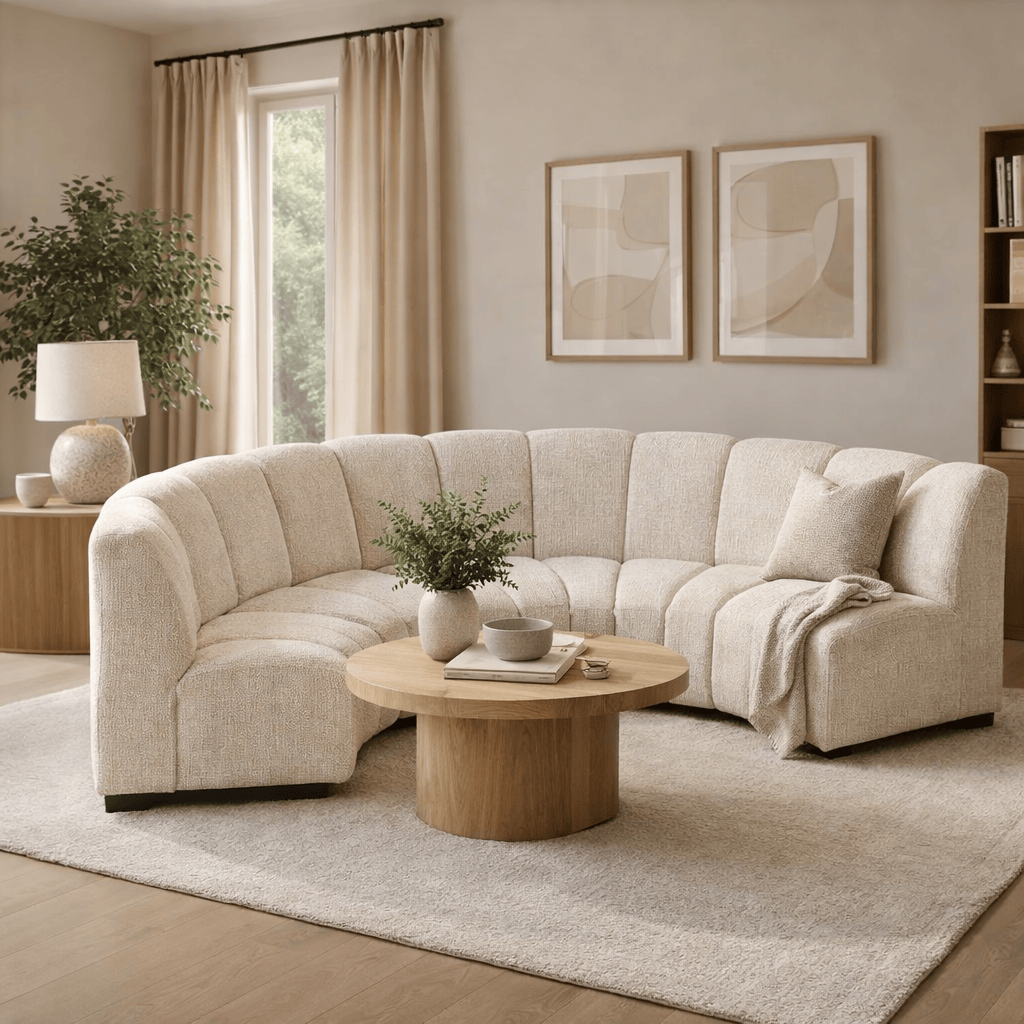 Furniture  -  Richmond Hillpark Round Corner Bench  -  60269665