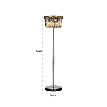 Lights  -  Dagmar Floor Lamp - Bronze  -  60313002