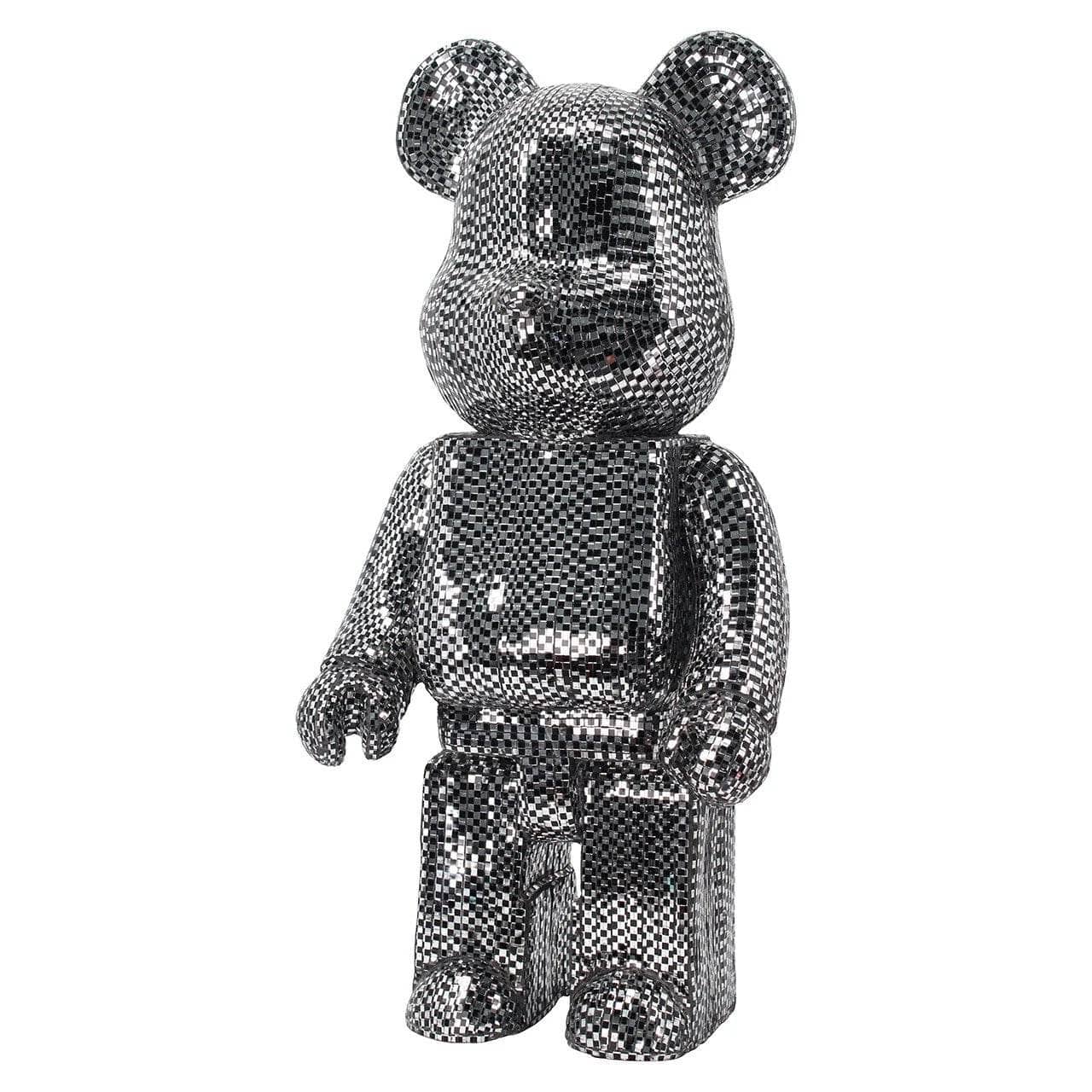 Homeware  -  Decorative Silver Bear - Small  -  60313011