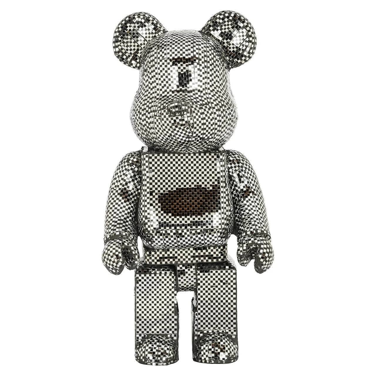 Homeware  -  Decorative Silver Bear - Small  -  60313011