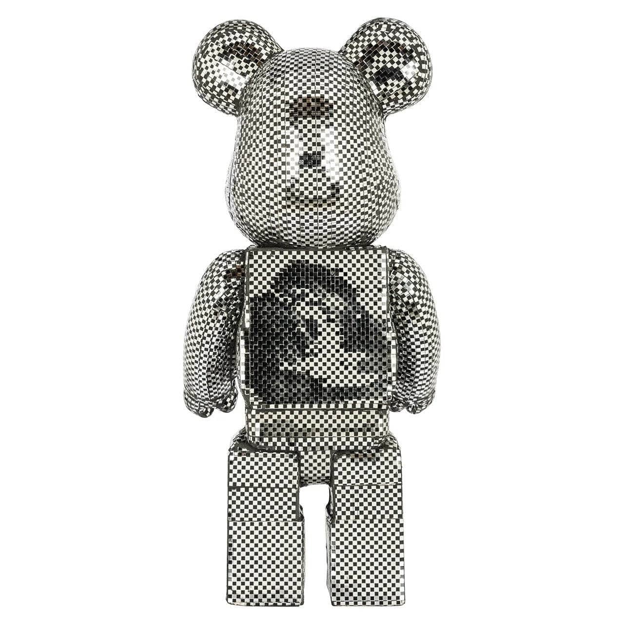 Homeware  -  Decorative Silver Bear - Small  -  60313011