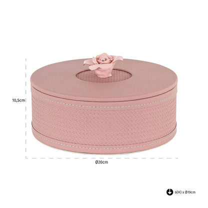 Homeware  -  Althorian Small Storage Box - Pink  -  60313013