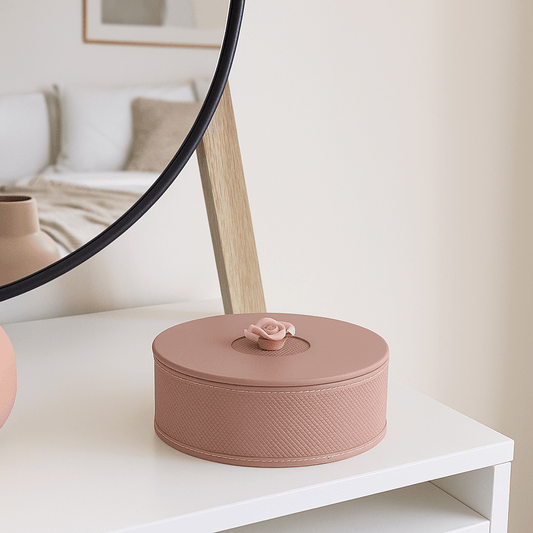 Homeware  -  Althorian Pink Storage Box - Small  -  60313013