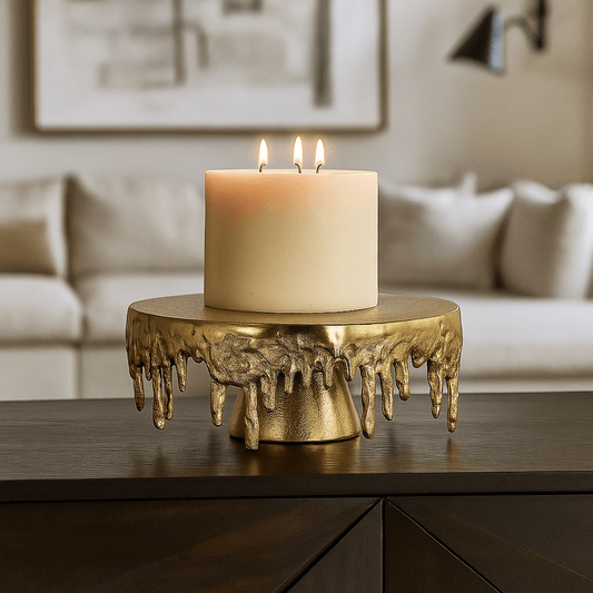 Homeware  -  Aurum Cake Plate - Gold  -  60313018