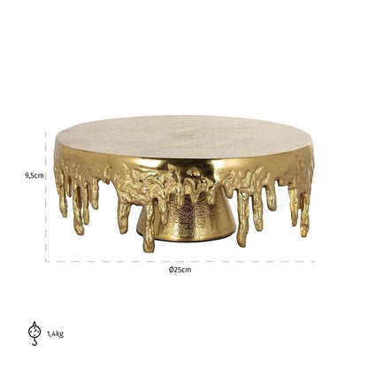 Homeware  -  Aurum Cake Plate - Gold  -  60313018