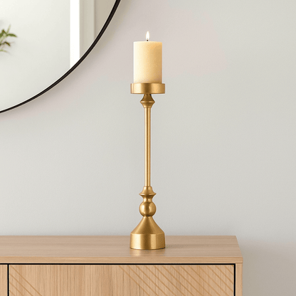 Homeware  -  Vandermere Gold Candle Holder - Large  -  60313030