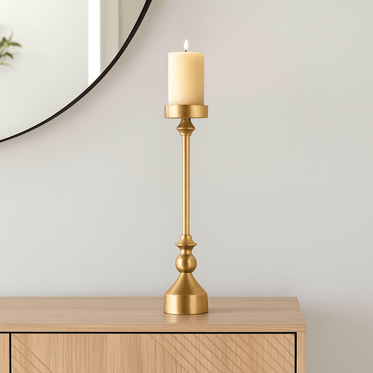 Homeware  -  Vandermere Gold Candle Holder - Large  -  60313030