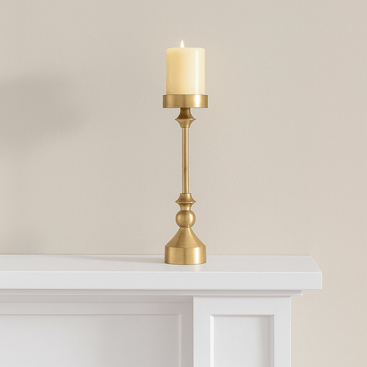 Homeware  -  Vandermere Gold Candle Holder - Small  -  60313031
