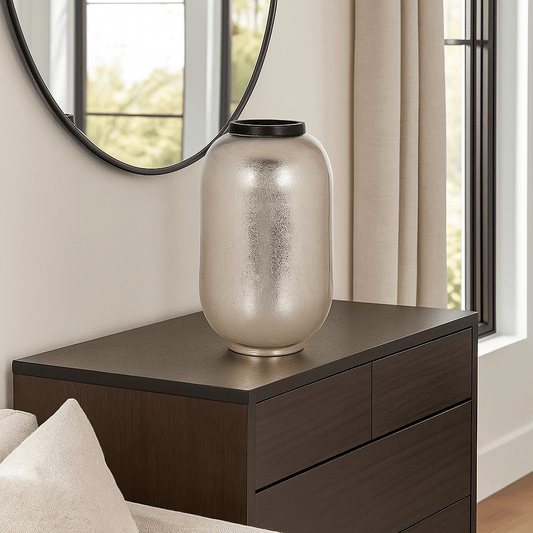 Homeware  -   Rouxmore Silver Vase - Small  -  60313036