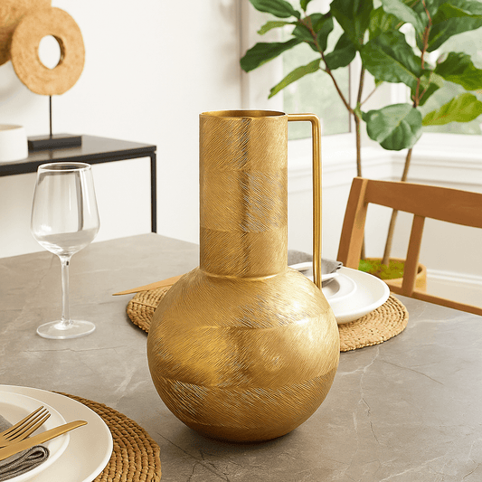 Homeware  -  Valoure Gold Vase - Small  -  60313038