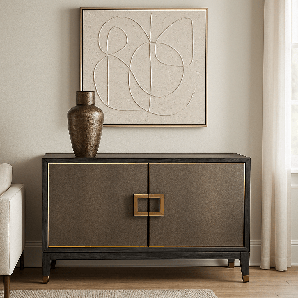 Homeware  -  Laureaux Vase - Smoke Black  -  60313040