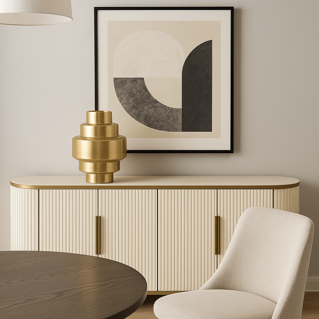 Homeware  -  Akelei Vase - Gold  -  60313042