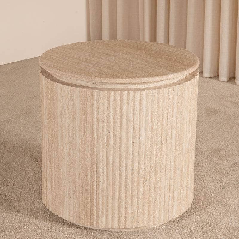 Furniture  -  Portland Lamp Table - Stone  -  60313057