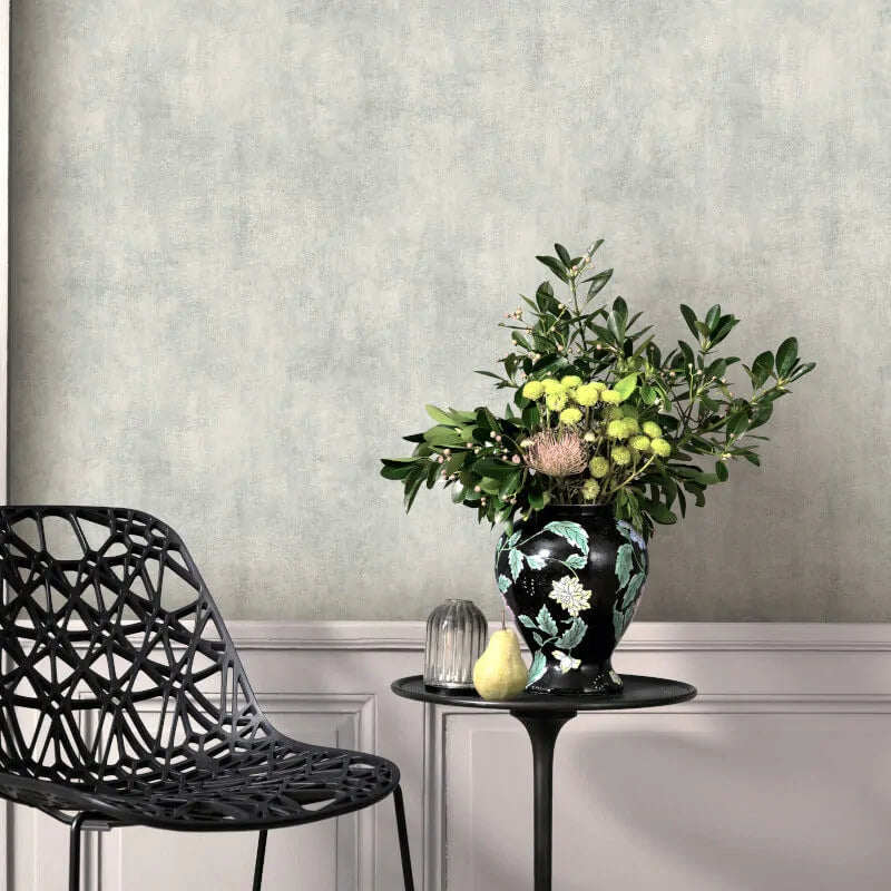 Wallpaper  -  Erismann B47 Elle Grey & Silver Wallpaper - 10438-38  -  60345182