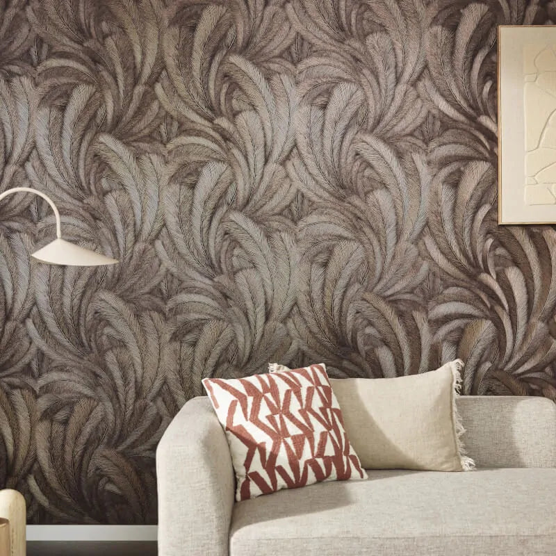 Wallpaper  -  Erismann B47 Elysium Brown Wallpaper - 10476-48  -  60345192