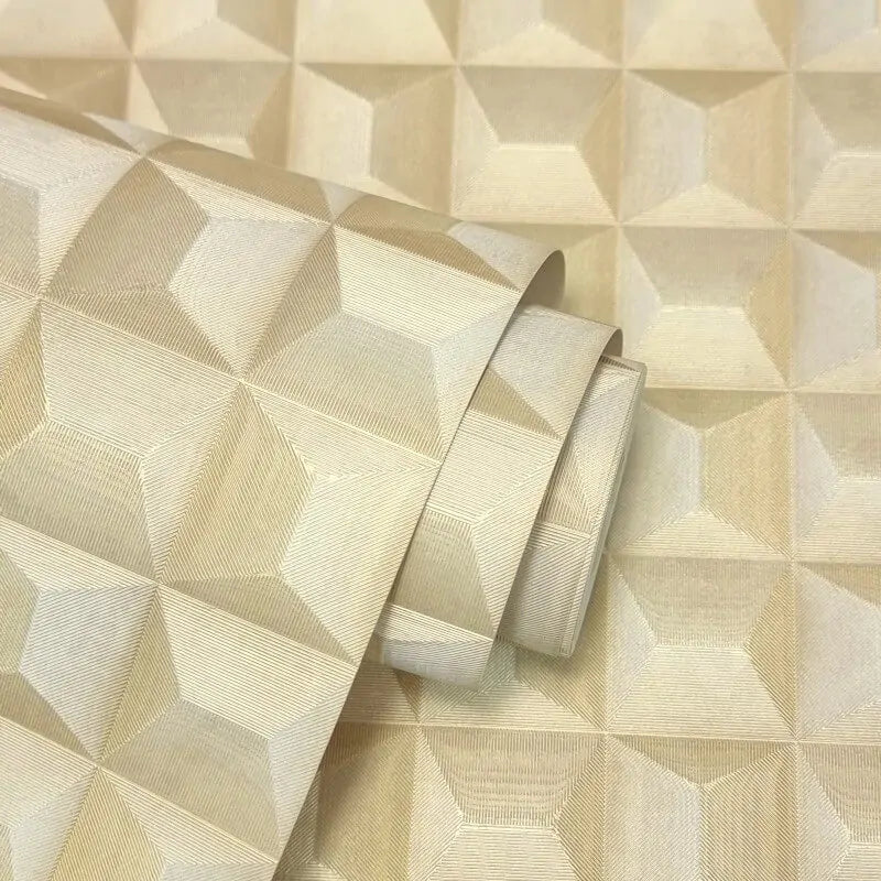 Wallpaper  -  Fine Decor B49 Romero 3D Geometric Gold Wallpaper - M95685  -  60345204