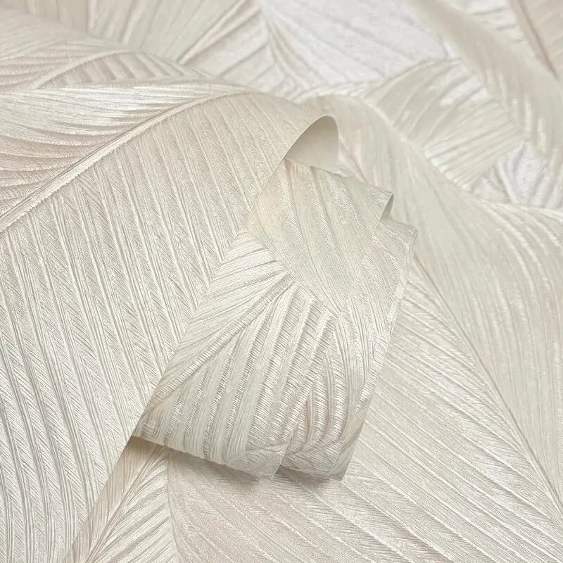 Wallpaper  -  Fine Decor B41 Gianni Leaf Stone Wallpaper - M95686  -  60345218