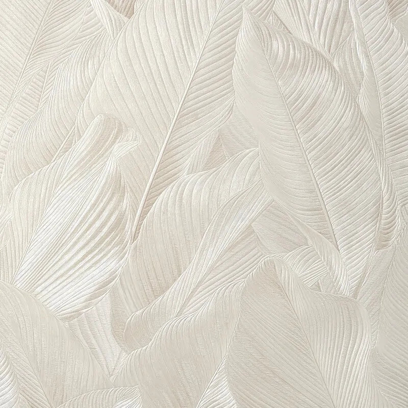 Wallpaper  -  Fine Decor B41 Gianni Leaf Stone Wallpaper - M95686  -  60345218