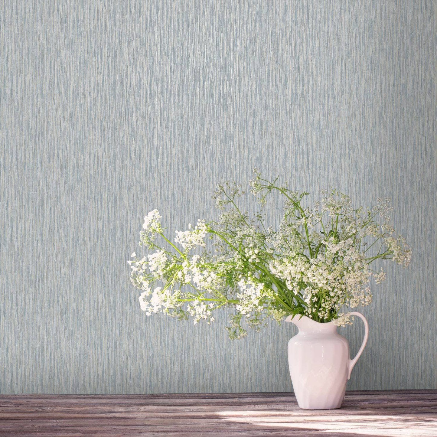 Wallpaper  -  Rasch B65 Rosalie Texture Blue Wallpaper - 260841  -  60345236