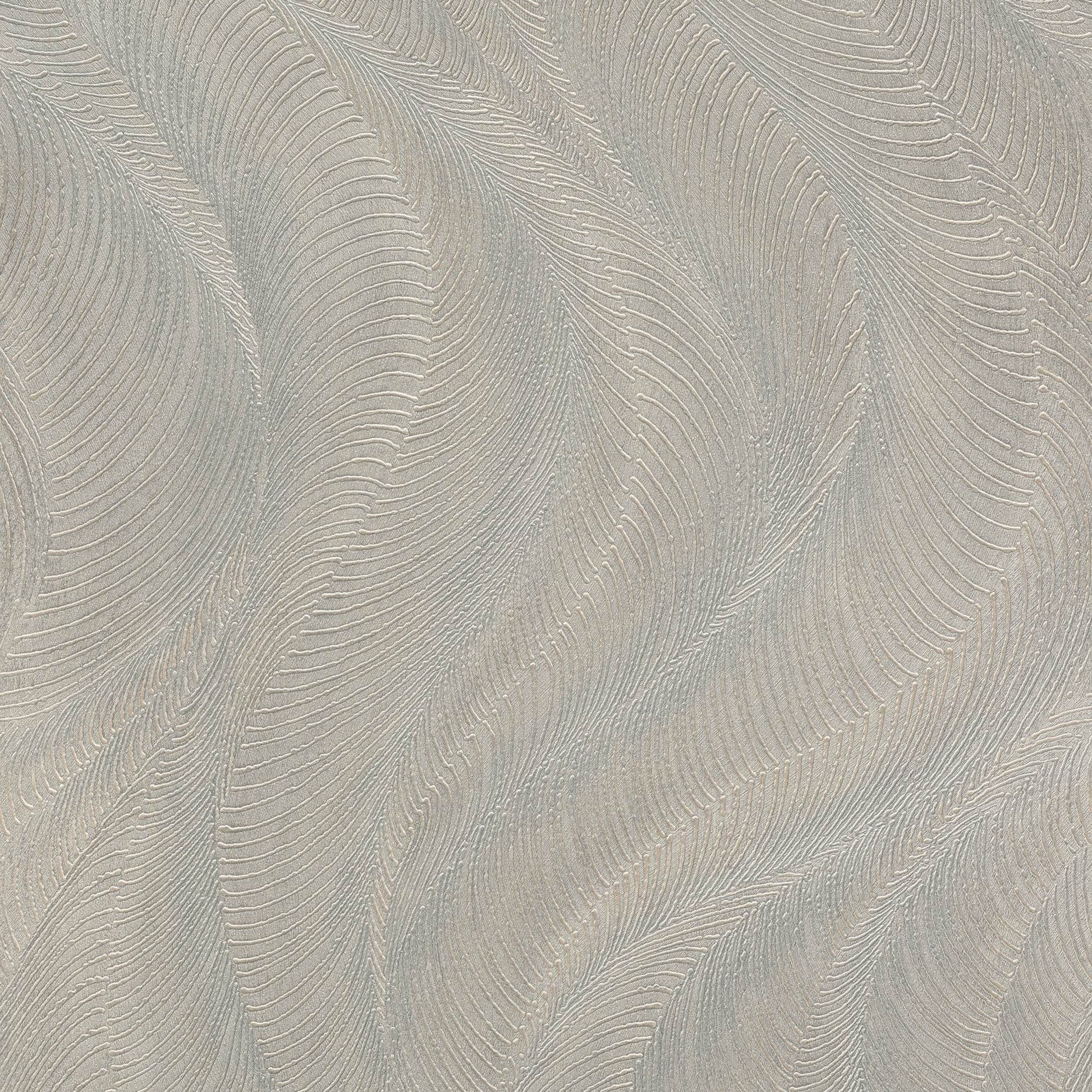 Wallpaper  -  Rasch Opulenza Wave Grey Wallpaper -  659634  -  60345263