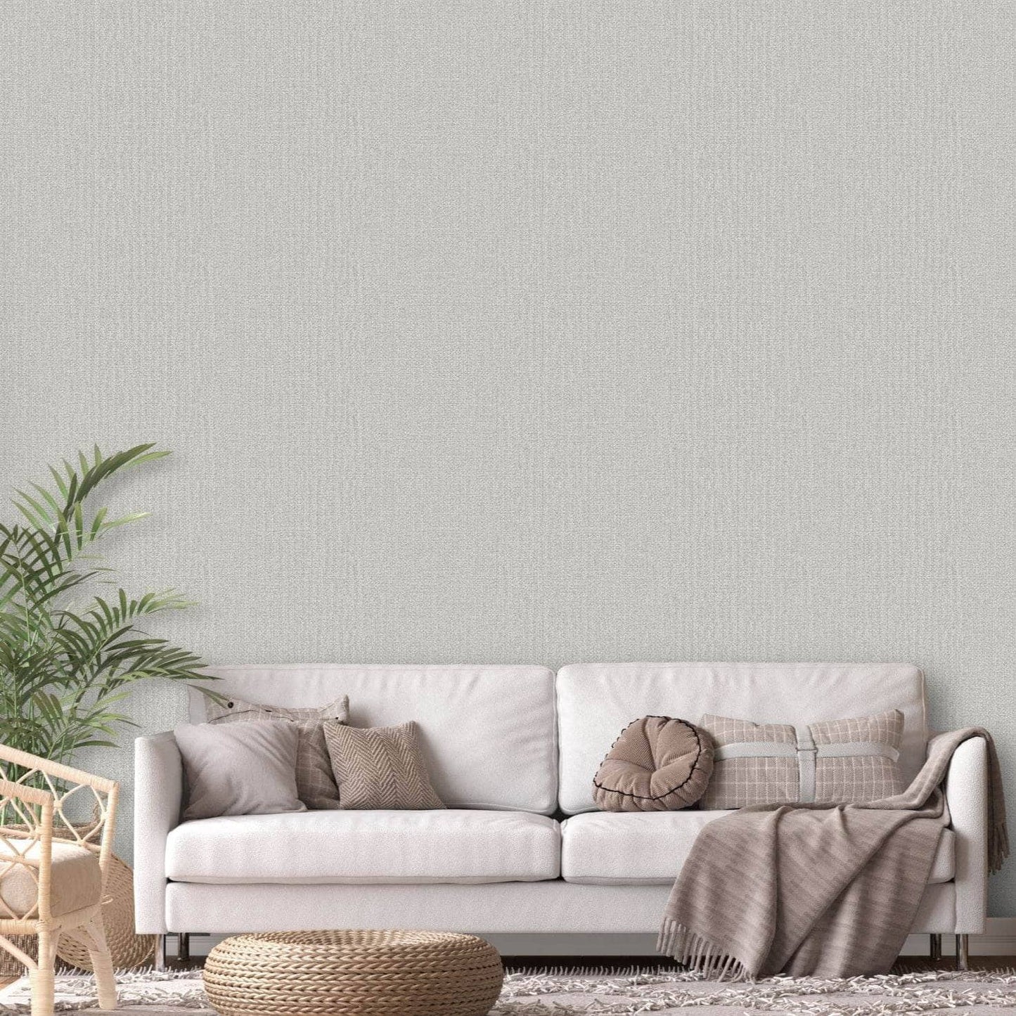 Wallpaper  -  Design I.D Basket Weave Taupe Wallpaper - SA524093  -  60345275