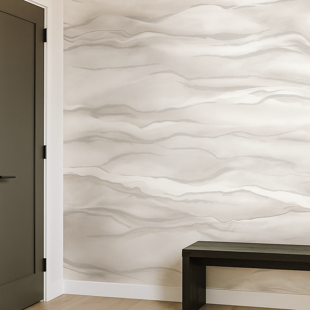 Wallpaper  -  Design I.D Desert Sands Grey Wallpaper - SA524041  -  60345285