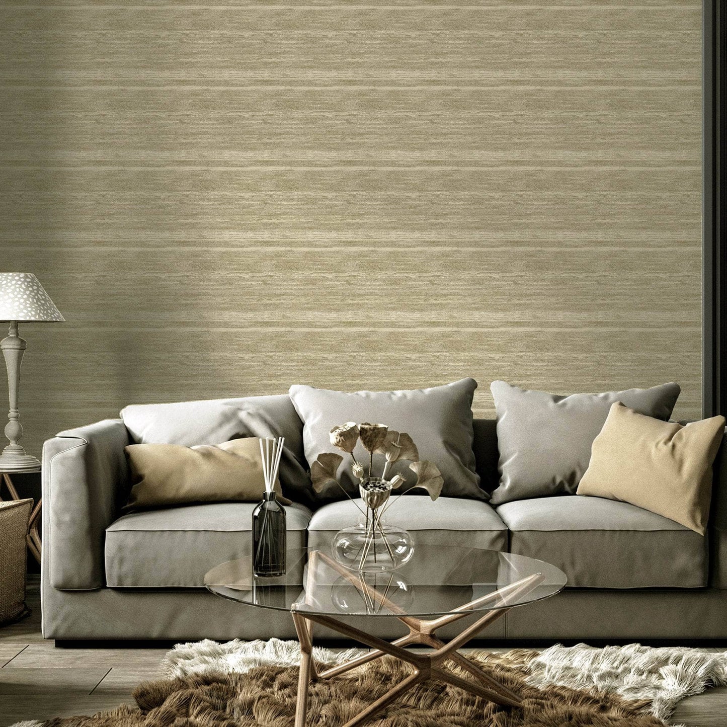 Wallpaper  -  Arthouse Sahara Taupe - 297706  -  60345289