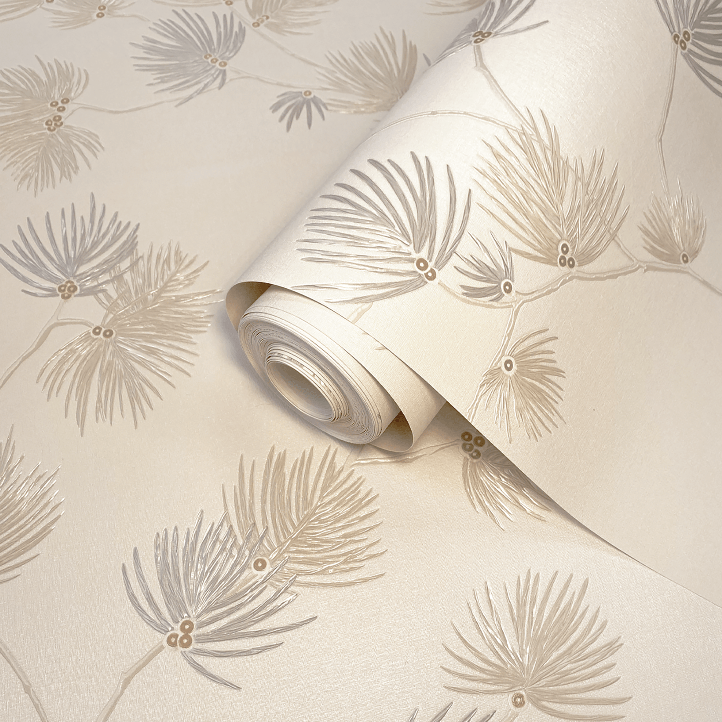 Wallpaper  -  Belgravia B09 Valentino Pine Cream Wallpaper -  1935  -  60345299