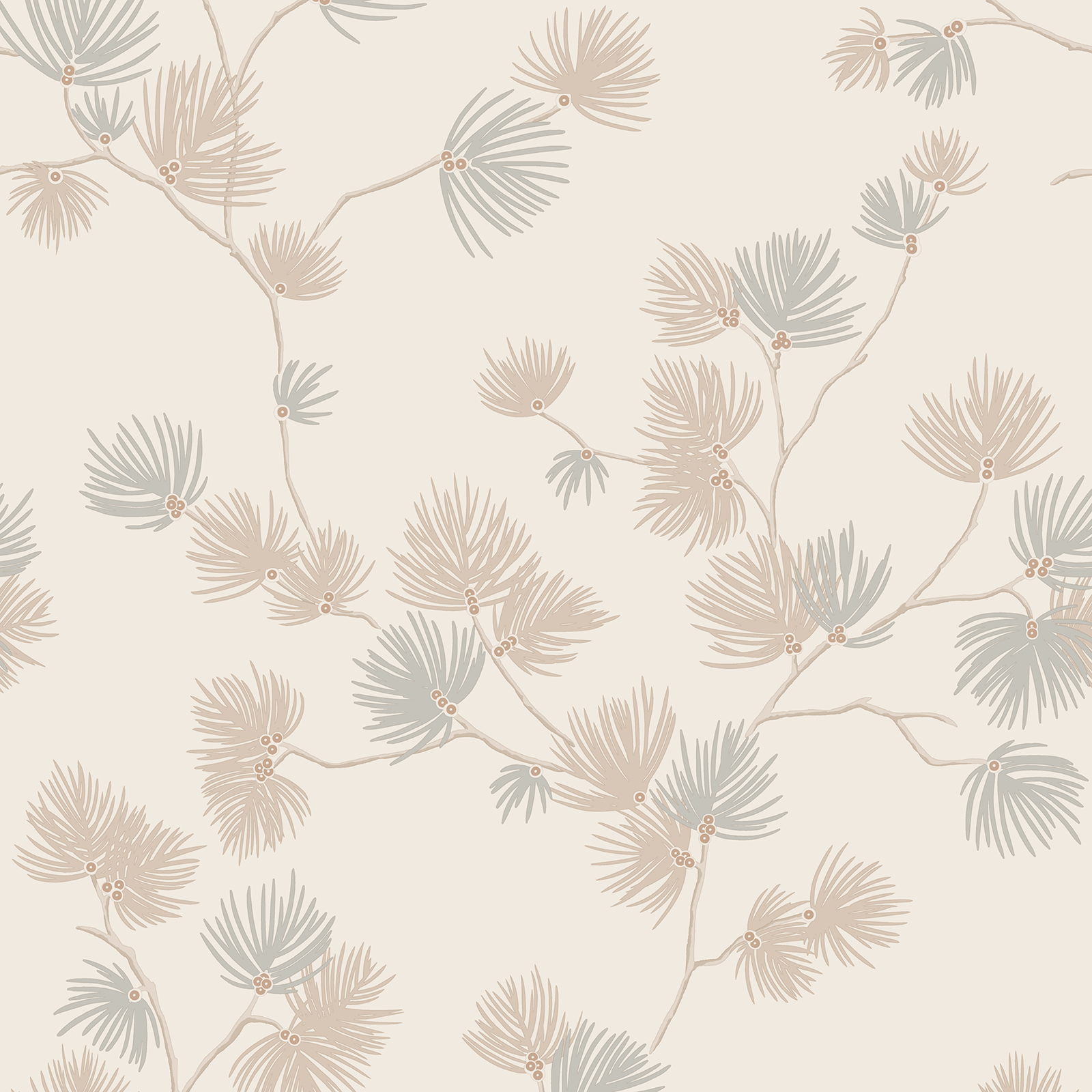 Wallpaper  -  Belgravia B09 Valentino Pine Cream Wallpaper -  1935  -  60345299