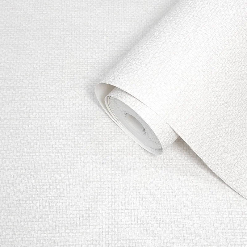 Wallpaper  -  Belgravia Palma Texture White Wallpaper - 9014  -  60345323