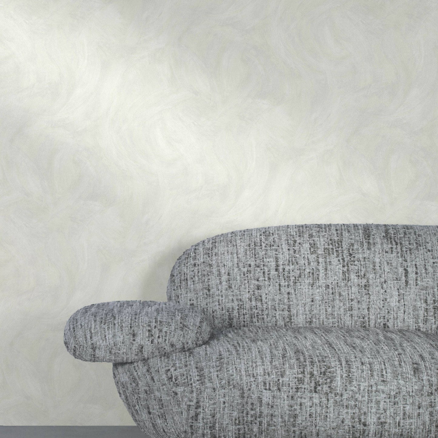 Wallpaper  -  Grandeco Serra Textured Pearl Wallpaper - A78711  -  60345339