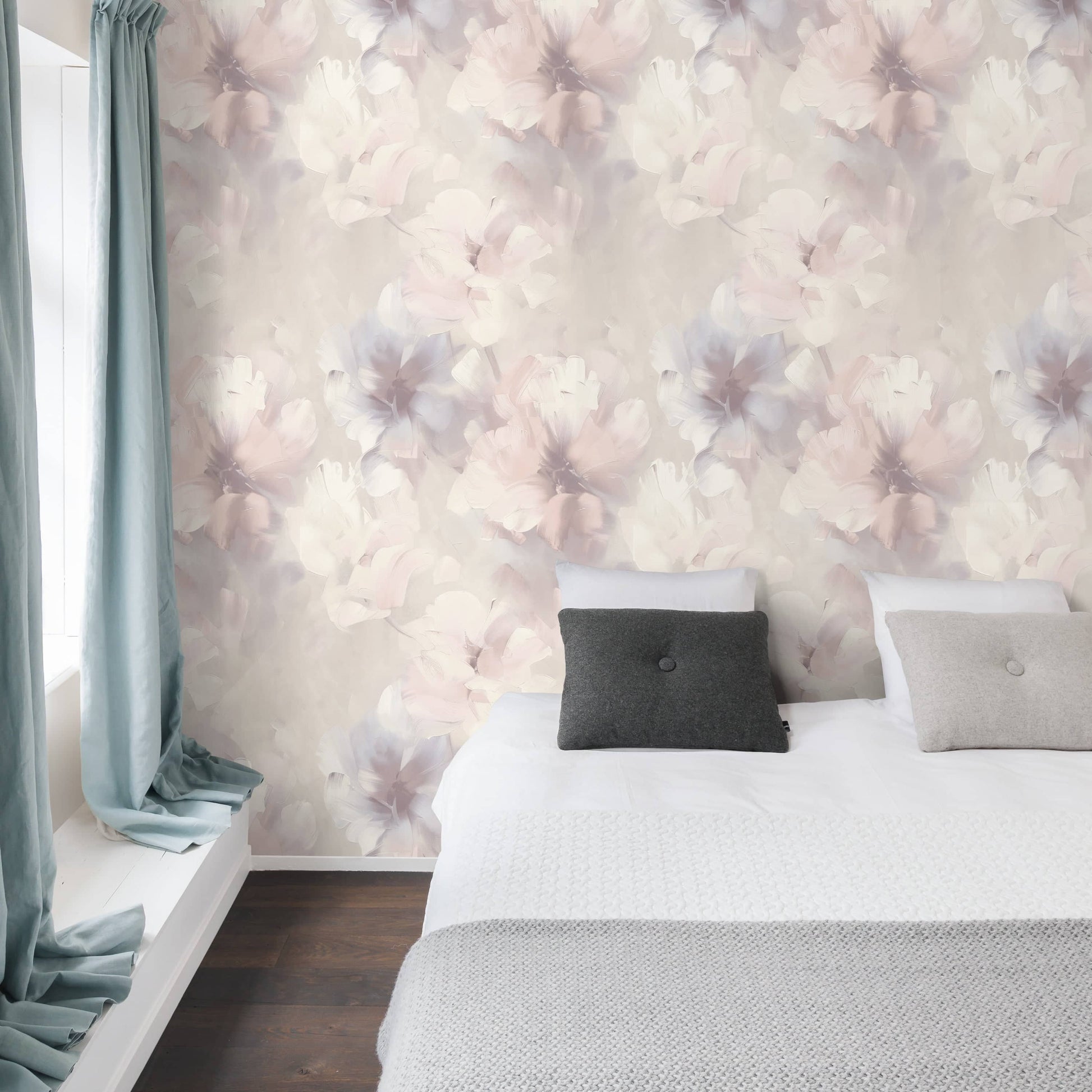 Wallpaper  -  Grandeco B21 Diana Blush Wallpaper - VE3001  -  60369712